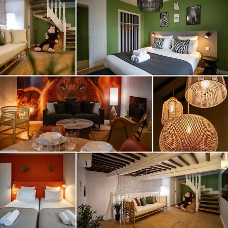 Le Savane - Grand Triplex 2 Salons Chaleureux *
