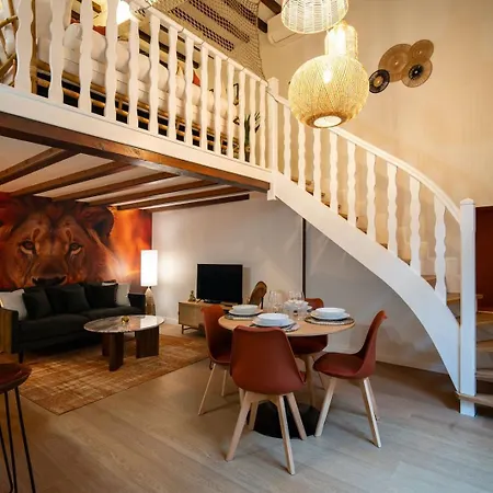 Le Savane - Grand Triplex, Climatise, 2 Salons Кастр